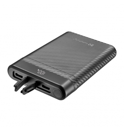 Sandberg Survivor Nano Powerbank 10000 mAh, outdoorová powerbanka s USB-C PD, černá