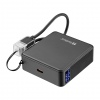 Sandberg Nano Powerbank 10000 mAh PD20W, kompaktní powerbanka s USB-C kabelem, černá