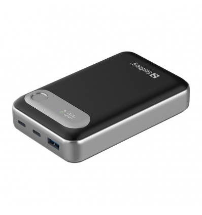 Sandberg Travel Powerbank 20000 mAh PD35W, kompaktní powerbanka s USB-C PD, černá