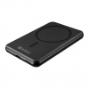 Sandberg SemiSolidState Magnet Powerbank 5000 mAh PD20W, magnetická powerbanka, černá