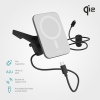 Epico Qi2 Mag+ ultra tenká autonabíječka - bílá
