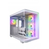 FSP M580-WA/Midi Tower/Transpar./Bílá