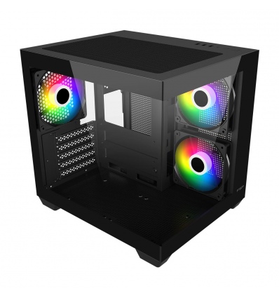 FSP S140-BA/SFF & Desktop/Transpar./Černá