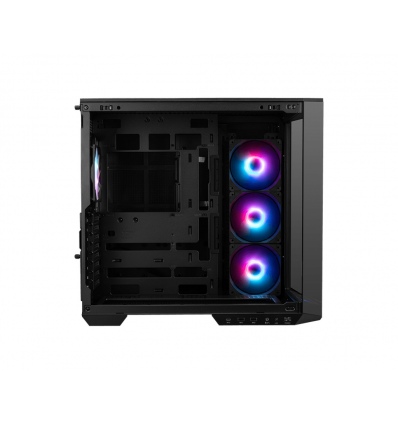 MSI MAG PANO 100R PZ/Midi Tower/Transpar./Černá