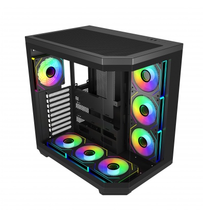 FSP U580-BA/Big Tower/Transpar./Černá