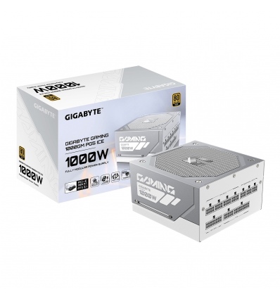 GIGABYTE GAMING 1000W 80PLUS Gold Modular white