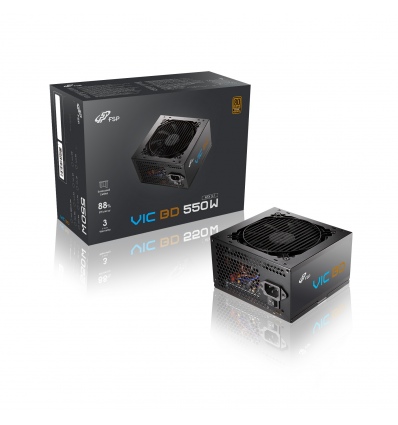 FSP VIC BD 550, 80PLUS BRONZE, ATX 3.1, 550W