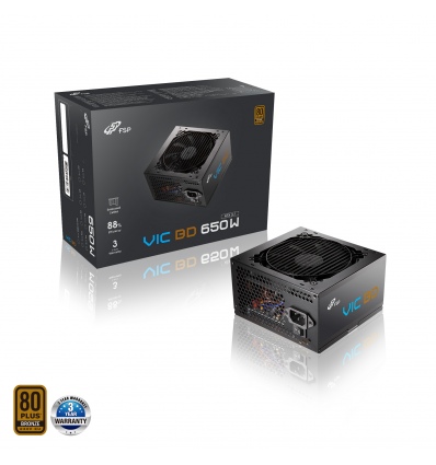 FSP VIC BD 650, 80PLUS BRONZE, ATX 3.1, 650W