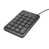 TRUST XALAS Numerický blok, USB, černý