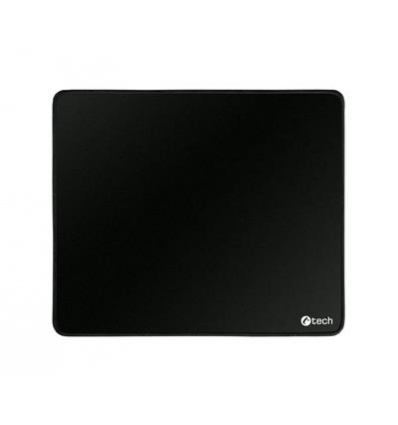 Podložka pod myš C-TECH MP-01S-BK, černá, 240x200x4mm, obšité okraje