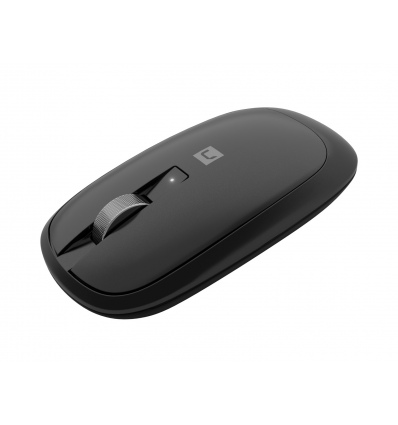 Myš bezdrátová Natec LARK/Kancelářská/Blue Sense/4 000 DPI/USB+BT/Černá