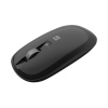 Myš bezdrátová Natec LARK/Kancelářská/Blue Sense/4 000 DPI/USB+BT/Černá