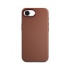 Epico Mag+ kožený kryt iPhone 16e/17e hnědá