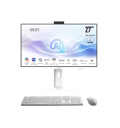 MSI Modern/AM273QP AI 1UM-402EU/27"/QHD/U5-125H/16GB/512GB/Intel int/W11H/Bílá/3R