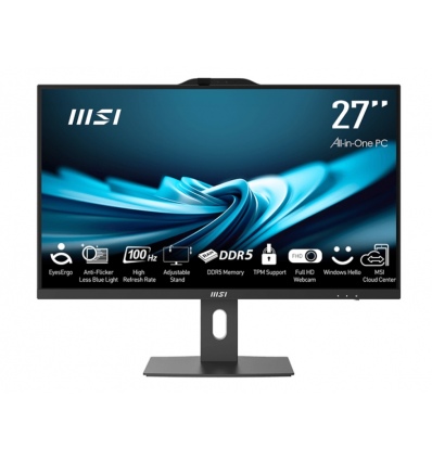 MSI PRO/AP272P 14M-1077EU/AIO/i5-14400/8GB/512GB/Intel int/W11H/3R