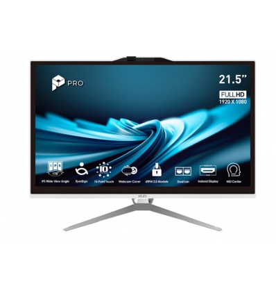 MSI PRO/AP222T 14MA-649EU/21,5"/FHD/T/i5-14400/8GB/512GB/Intel int/W11P/Bílá/3R