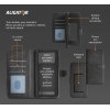 ALIGATOR Pouzdro Flexibook vel.6"-6,8", černé