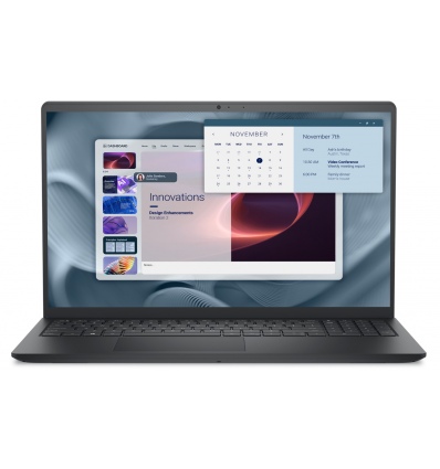 Dell Pro 15 Essential/PV15250/3-100U/15,6"/FHD/8GB/512GB/Intel int/W11H/Black/3R NBD