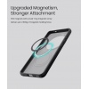 Nillkin Super Frosted PRO Magnetic Zadní Kryt pro Vivo X300 Ultra Transparent Black