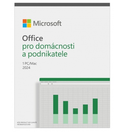 Microsoft Office 2024 pro domácnosti a podnikatele CZ Spec
