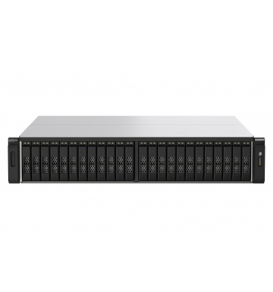 QNAP TS-h2490FU-7302P-64G (AMD EPYC, ZFS, 64GB ECC RAM, 24x 2,5" U.2, 2x 2,5GbE, 4x 25Gb SFP28)