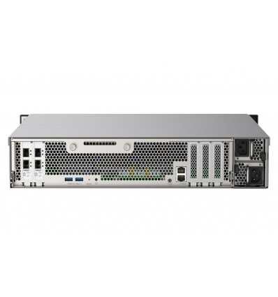 QNAP TS-h2490FU-7232P-32G (AMD EPYC, ZFS, 32GB ECC RAM, 24x 2,5" U.2, 2x 2,5GbE, 4x 25Gb SFP28)