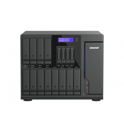 QNAP TVS-AIh1688ATX-U9-32G (Ultra 9, ZFS, 32GB DDR5 ECC RAM, 12x 3,5"+ 4x 2,5", 2x 2,5GbE, 2x 10GbE)