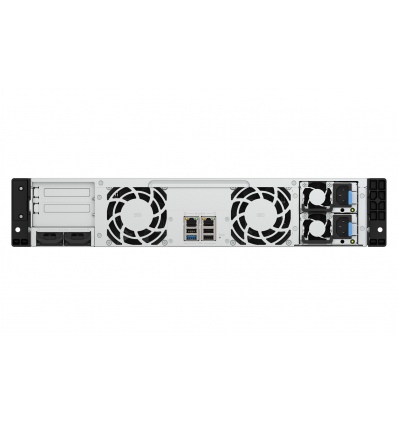QNAP TS-h1465U-RP-8G (Intel 4core, ZFS, 8GB DDR5 RAM, 12x SATA + 2x E1.S, 1x PCIe, 2x 2,5GbE)
