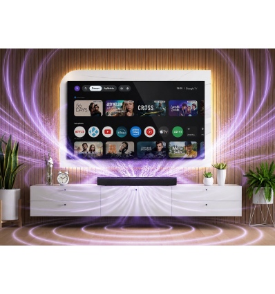 MECOOL Soundbar s Google TV + Subwoofer + 2x repro