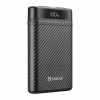 Sandberg Survivor Nano Powerbank 10000 mAh, outdoorová powerbanka s USB-C PD, černá