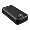 Sandberg SemiSolidState Powerbank 20000 mAh PD20W, kompaktní powerbanka, černá