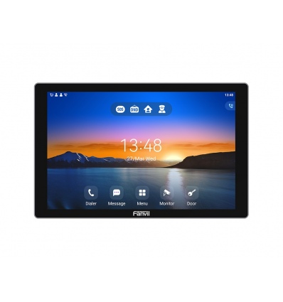 Fanvil i507W Android vnitřní 10.1" dotyková stanice, 2x SIP, Wi-Fi