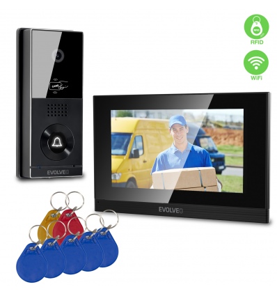 EVOLVEO DoorPhone AHD7 Plus – domovní videotelefon s čipovým odemykáním a mobilní aplikací