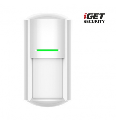 iGET SECURITY MP30 - bezdrátový venkovní pohybový PIR senzor pro alarm M6-4G s nastavením citlivosti