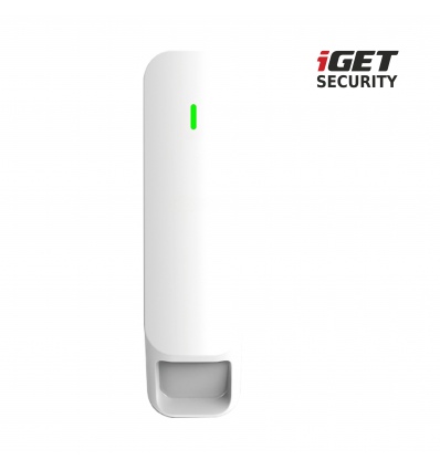iGET SECURITY MP31 - bezdrátový záclonový pohybový PIR senzor pro alarm M6-4G s nastav. citlivosti