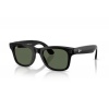 Meta Ray-Ban Gen2 Wayfarer, Black, G15 Green (Large)