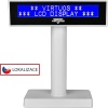 LCD displej Virtuos FL-2026MB 2x20, USB bílý