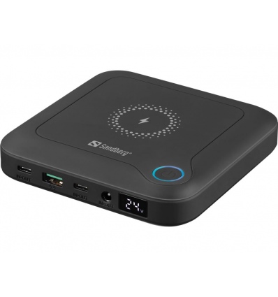 Sandberg All-in1 Laptop Powerbank 25000, černý