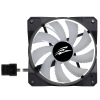 EVOLVEO 12FSB, ventilátor, 120mm, 4pin molex, ARGB, slave, černý