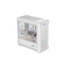 Počítačová skříň Genesis IRID 503 ARGB LITE/Mini Tower/Transpar./Bílá