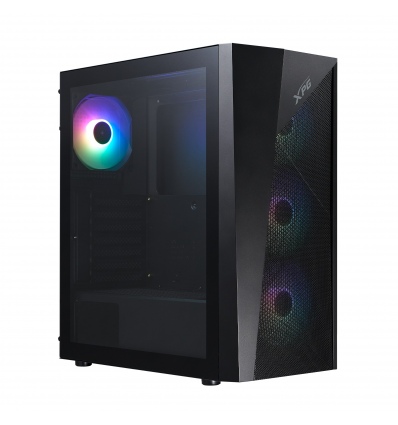 Adata XPG Lander 500/Midi Tower/Transpar./Černá