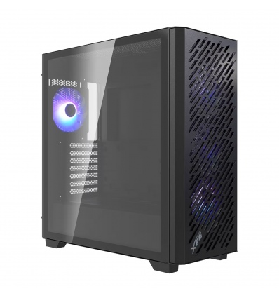 Adata XPG VALOR AIR PRO/Midi Tower/Transpar./Černá