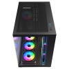 FSP M341-BA/Midi Tower/Transpar./Černá