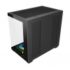 FSP M341-BA/Midi Tower/Transpar./Černá
