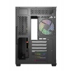 FSP M341-BA/Midi Tower/Transpar./Černá