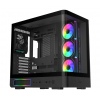 FSP M581-BA/Midi Tower/Transpar./Černá