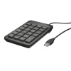 TRUST XALAS Numerický blok, USB, černý