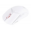 HyperX Pulsefire Haste 2/Herní/Optická/Pro praváky/26 000 DPI/USB+BT/Bílá