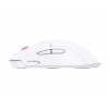 HyperX Pulsefire Haste 2/Herní/Optická/Pro praváky/26 000 DPI/USB+BT/Bílá