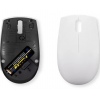 Lenovo 300 Wireless Compact/Kancelářská/Optická/1 000 DPI/Bezdrátová USB/Bílá